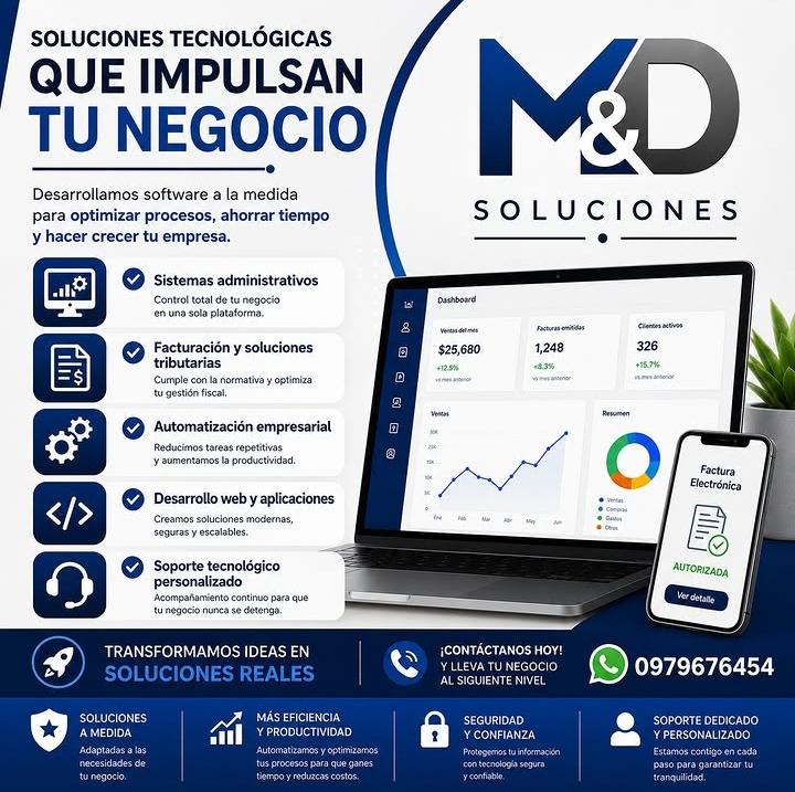 Software y soluciones tecnológicas